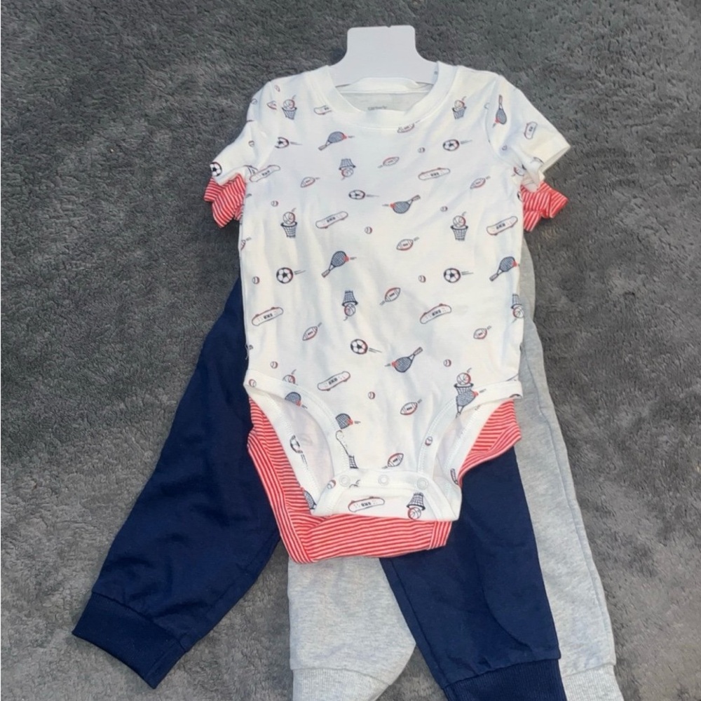 Baby Bodysuit and Pants Set